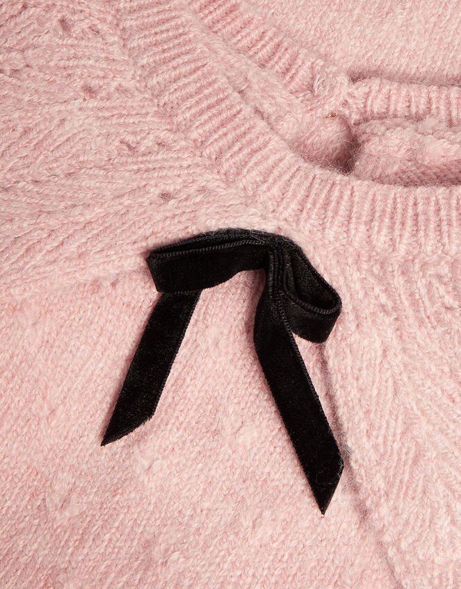 Boutique Knit Collar Jumper, Pink (PALE PINK), large