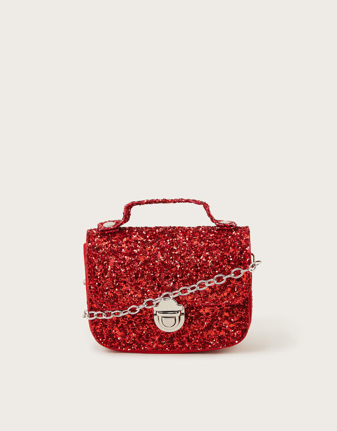 Glitter Mini Bag, Red (RED), large