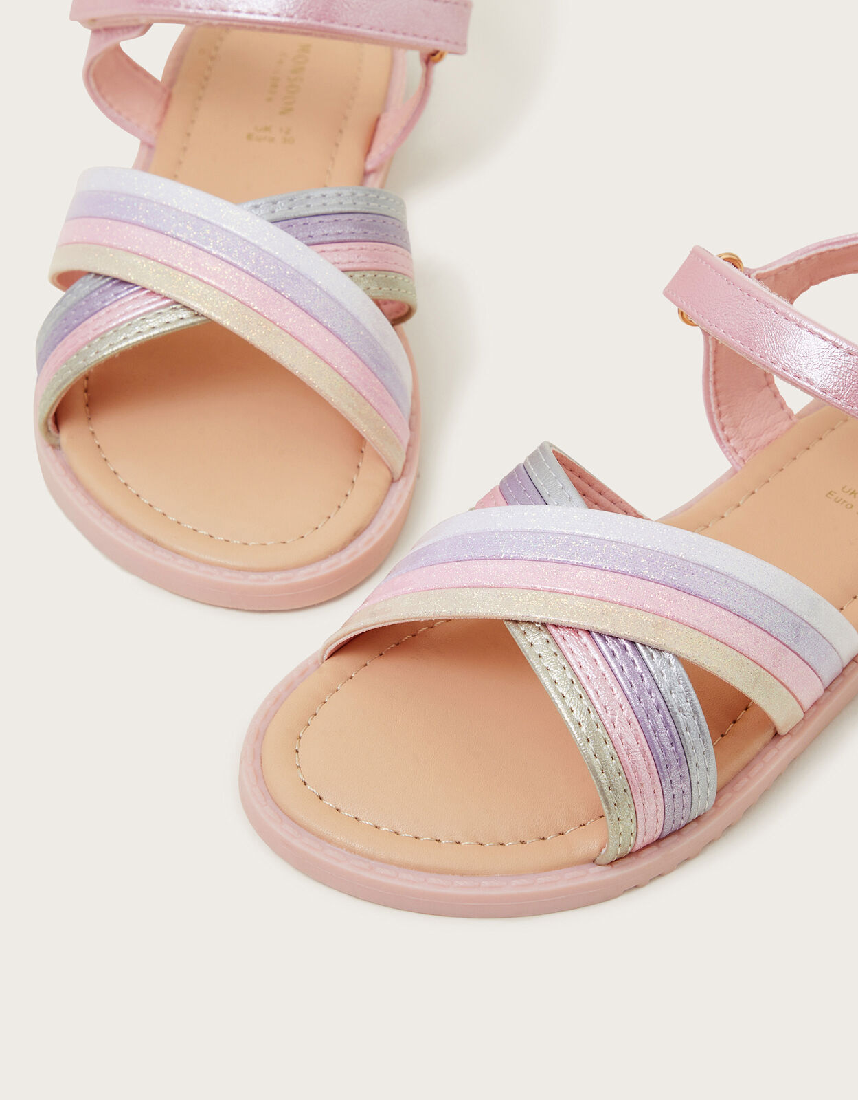 Rainbow sandals for shop babies