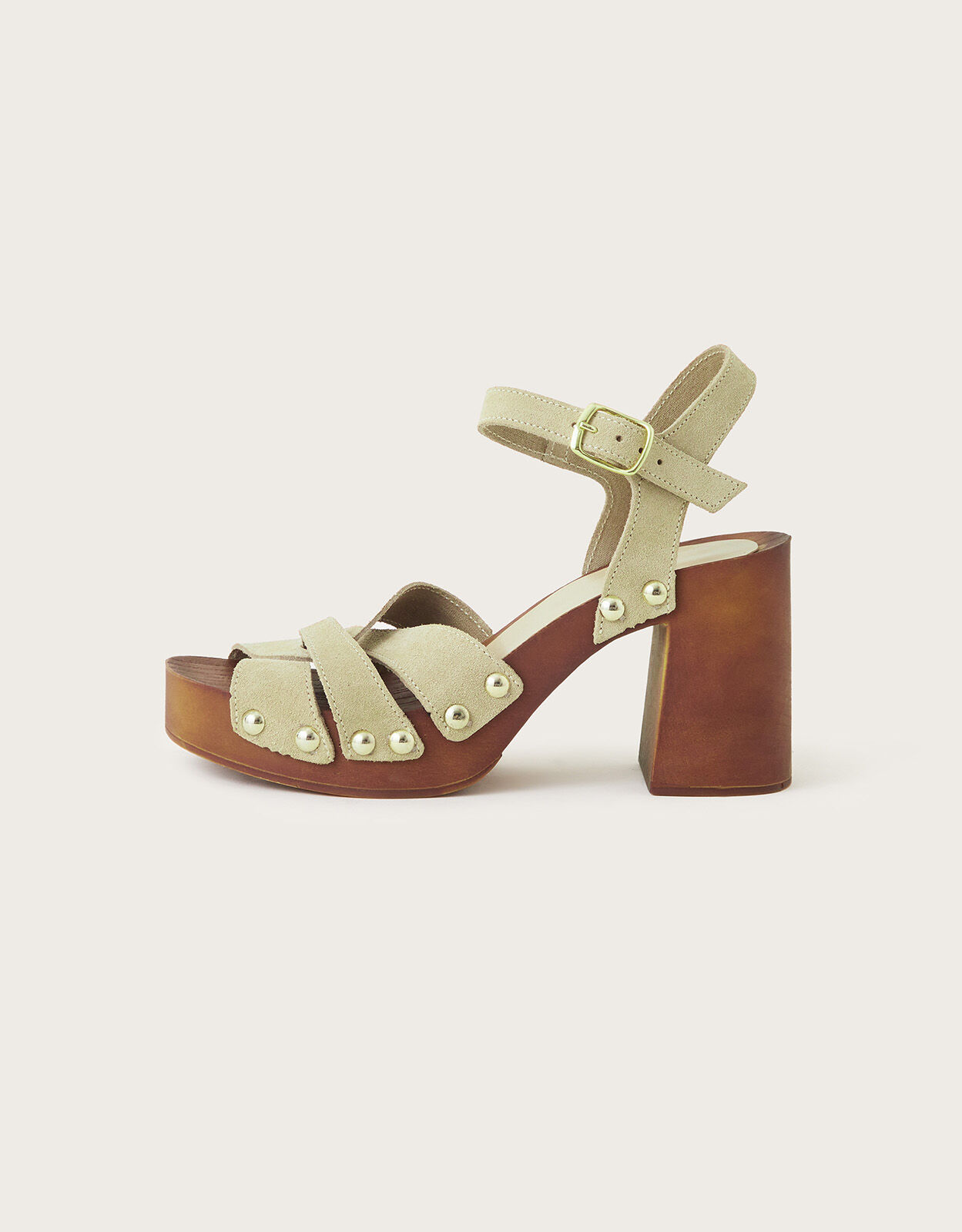 Clog sandals heels online