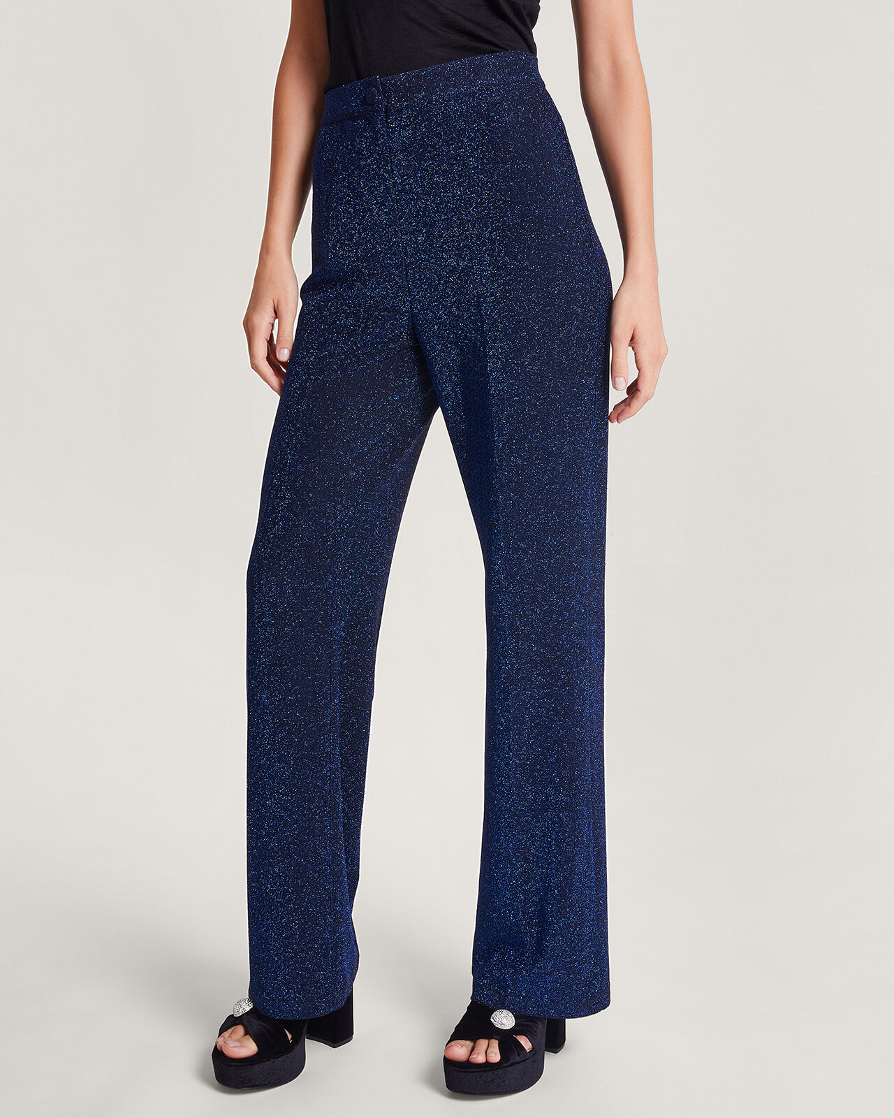 Monsoon navy trousers sales