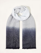 Ombre Metallic Occasion Scarf, , large