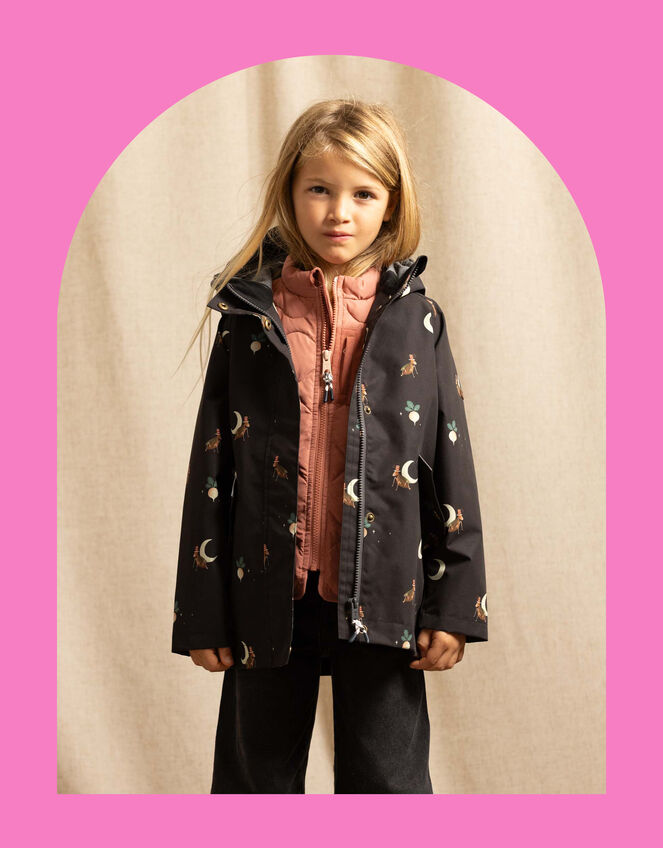 T&ouml;astie All Season Waterproof Raincoat, Blue (NAVY), large