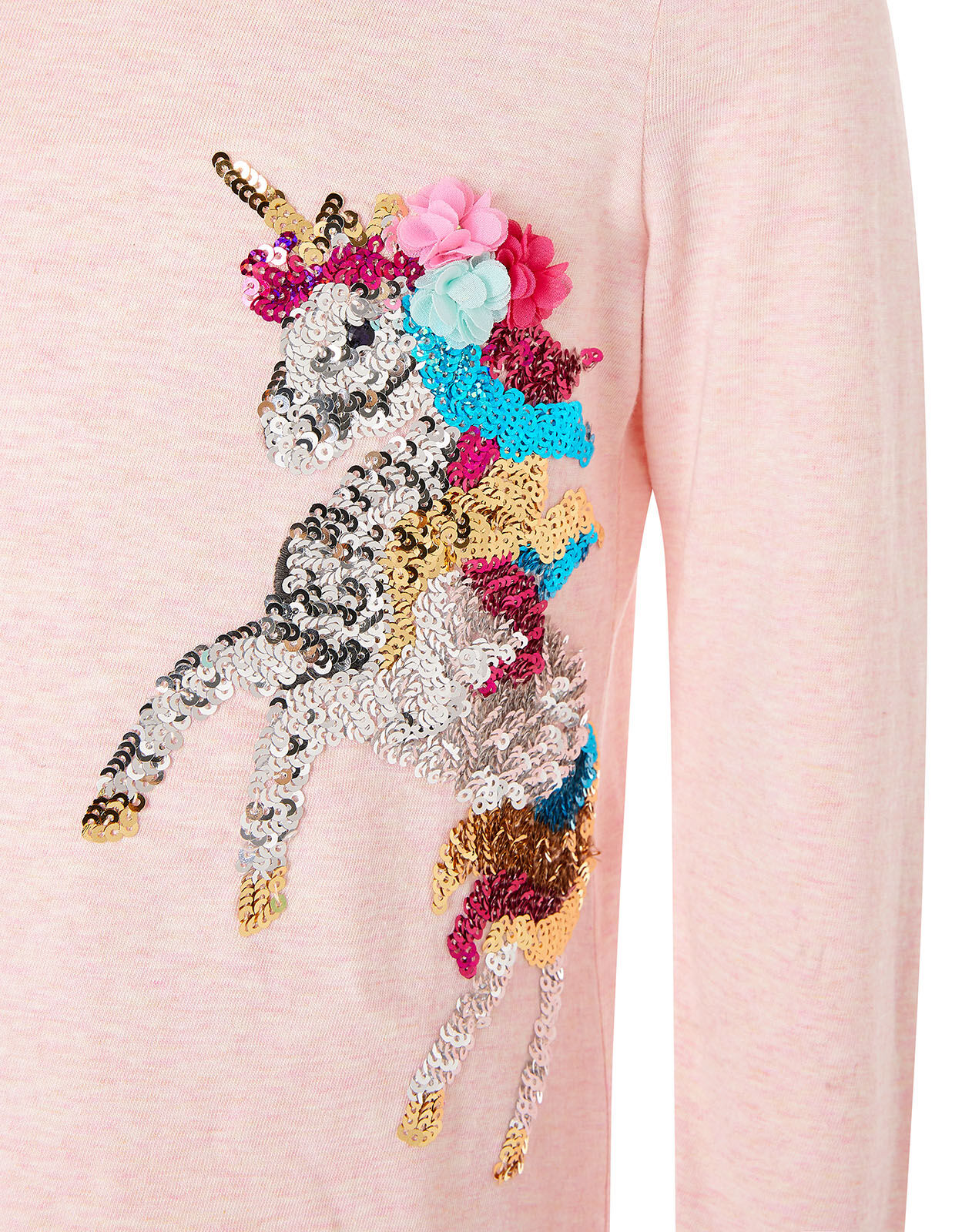 monsoon pink sequin top