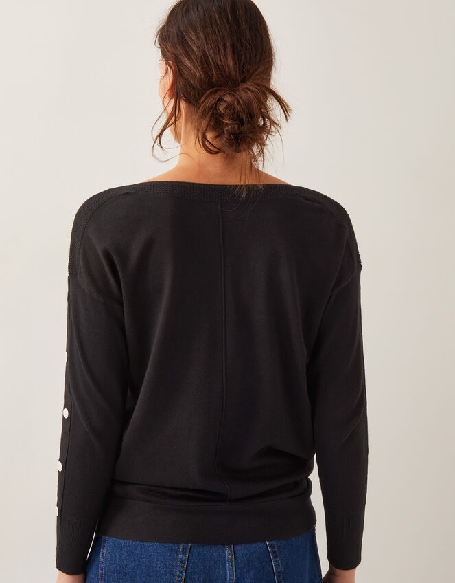 Bria Batwing Jumper, Black (BLACK), large