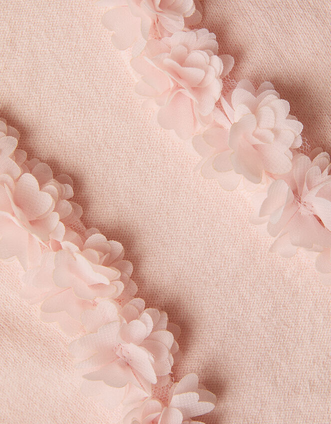 Appliqué Floral Cardigan, Pink (PINK), large