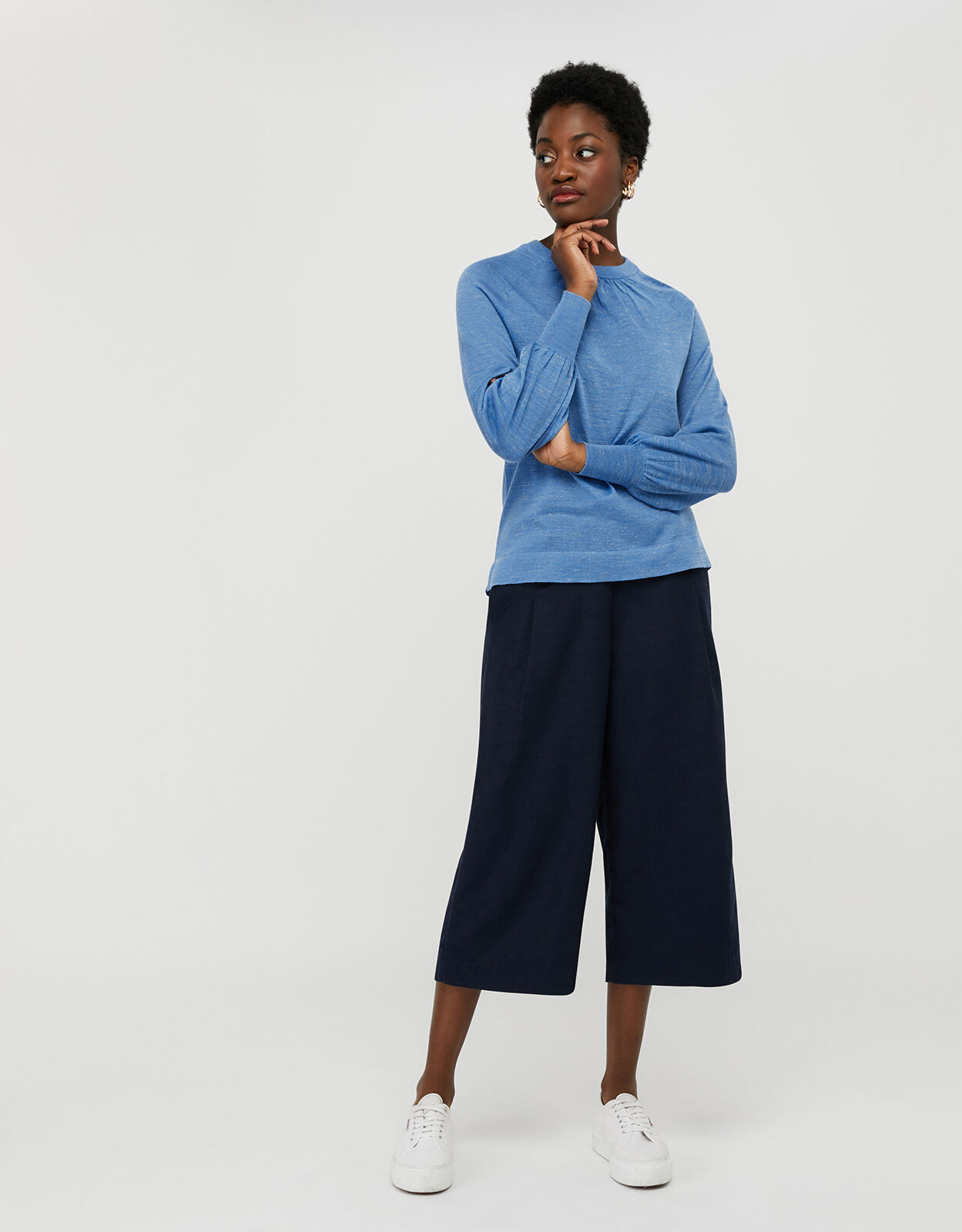 Monsoon on sale linen jumper
