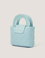 Pearl Charm Quilted Bag, , large