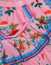 Oriana Fruity Top & Trousers Set, Pink (PINK), large