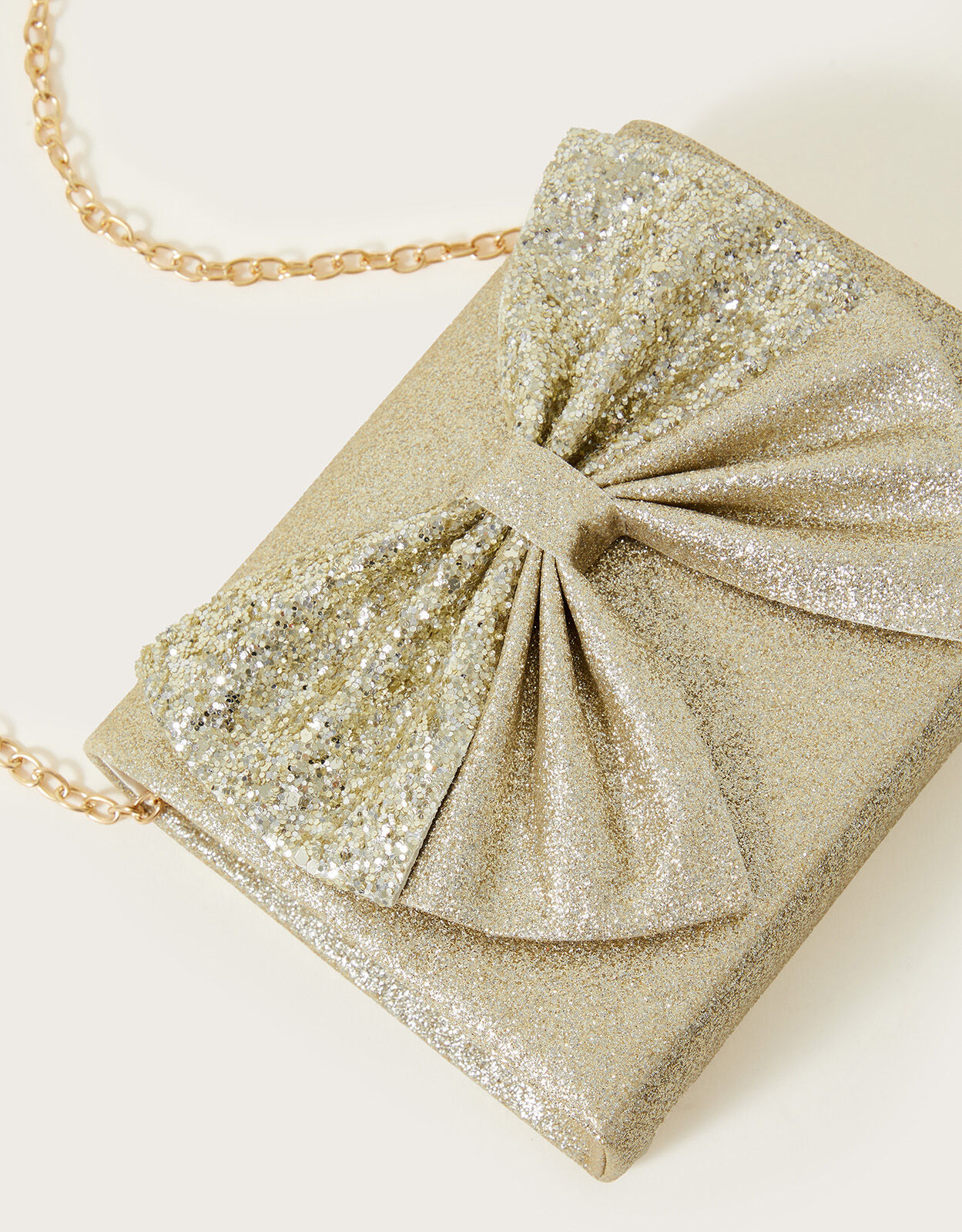 Glitter Bow Mini Bag