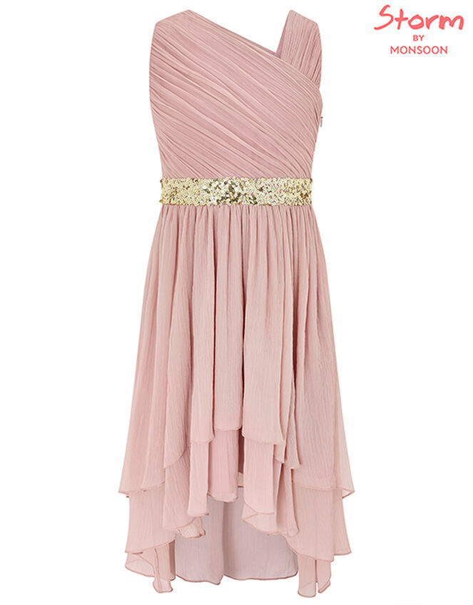 xscape green satin dress