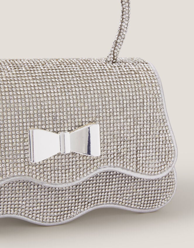 Diamant&eacute; Bow Handbag, , large