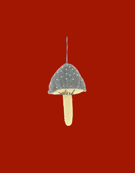 Fiona Walker Hanging Mushroom, Grey (GREY), large