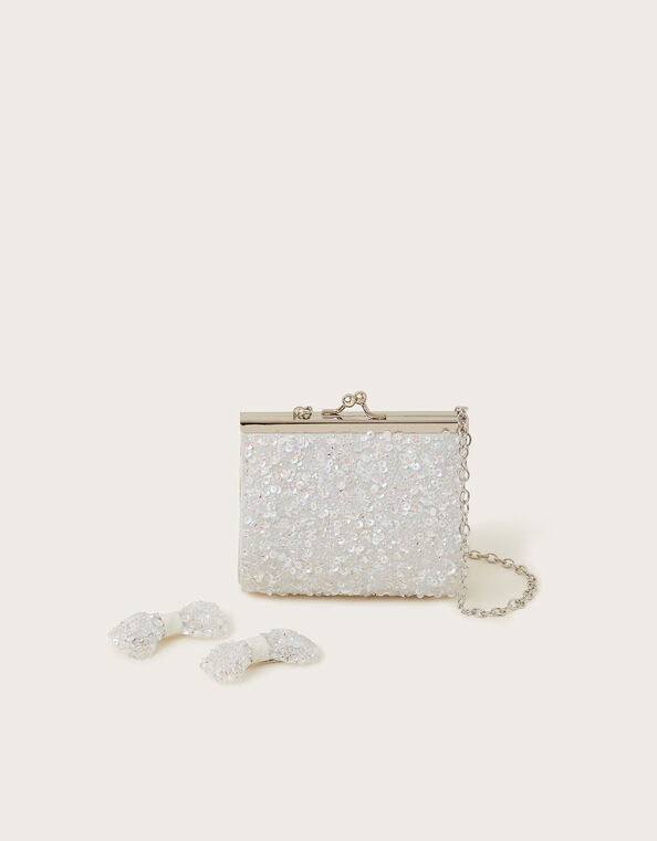 Luella Dazzle Bag and Hair Clips Set, , large
