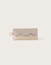 Leather Scallop Glasses Case, , large