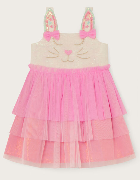 Baby Novelty Bunny Disco Dress Pink, Pink (PINK), large