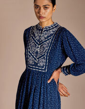 East Greta Dress, Blue (NAVY), large