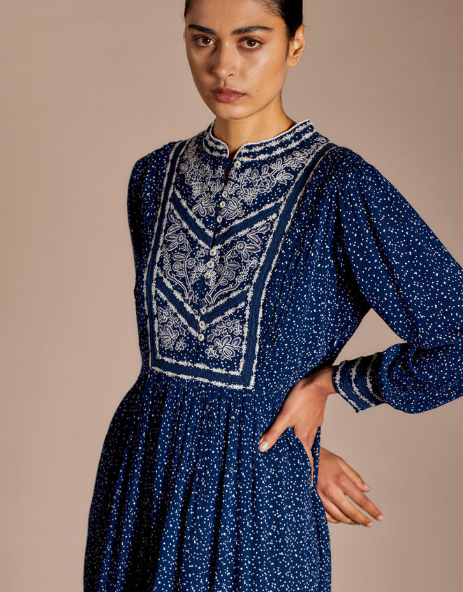 East Greta Dress, Blue (NAVY), large