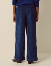 Lucy Corduroy Wide Leg Trousers, Blue (COBALT), large