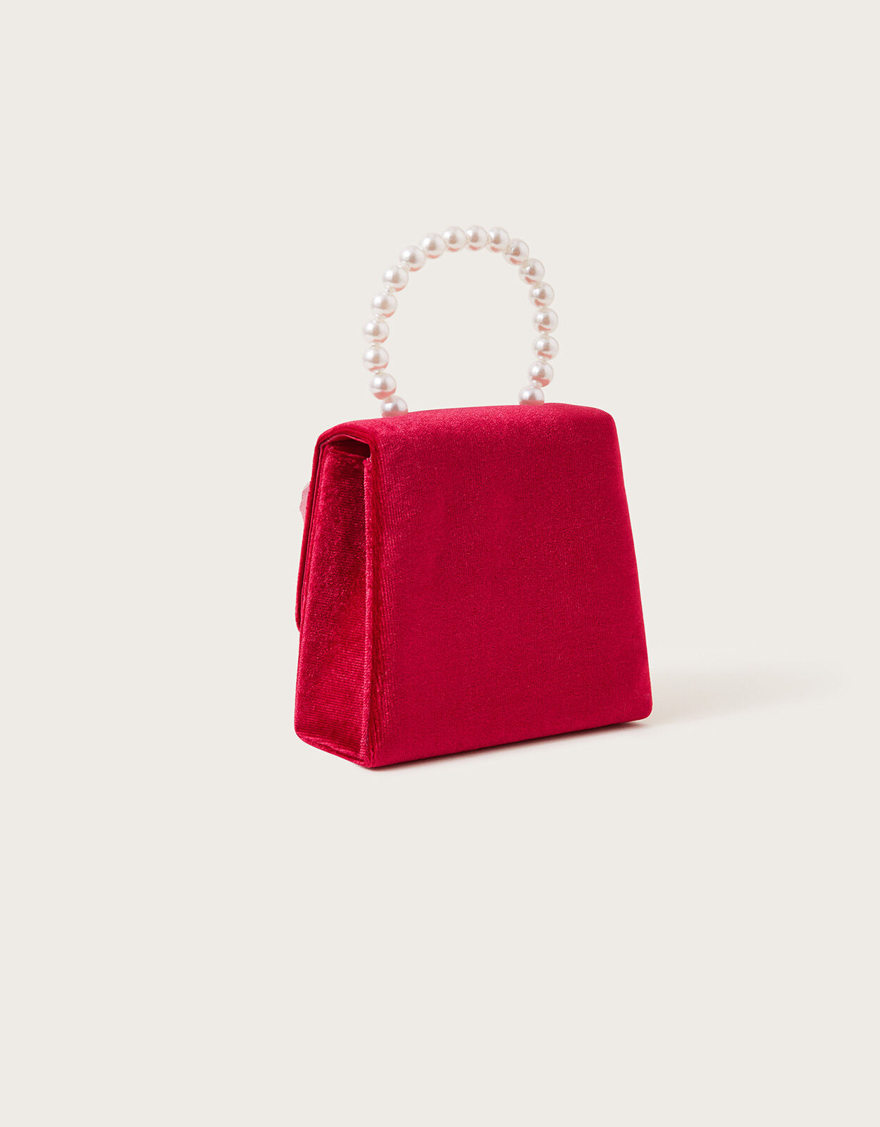 Red sale velvet bag