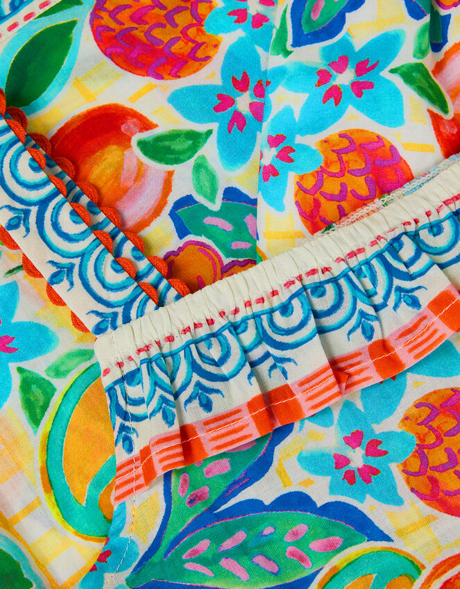 Alani Fruit Print Top & Trouser Set, Yellow (YELLOW), large