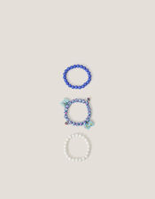3-Pack Mix Charm Bead Bracelets, , large