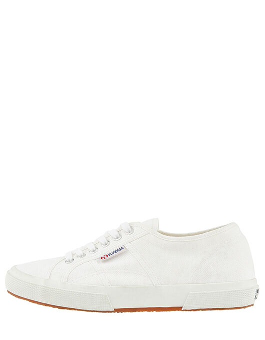 superga white canvas trainers