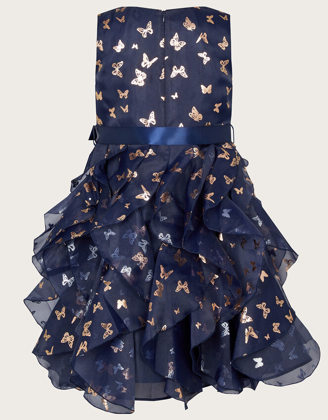 Butterfly Cancan Dress, Blue (NAVY), large