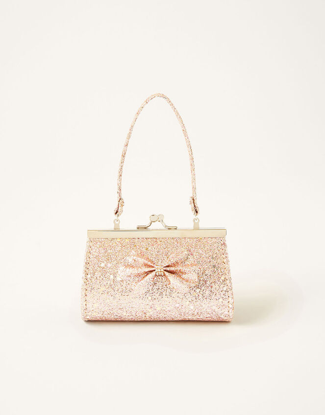 Scallop Glitter Bow Accessory Set , , large
