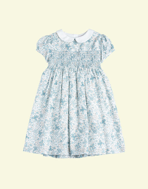 Trotters Arabella Bloom Dress, Blue (BLUE), large