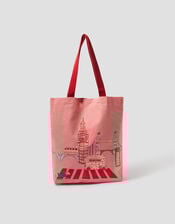 London Canvas Tote Bag, , large