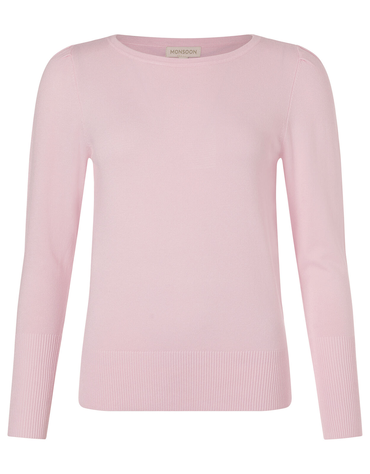 long pink jumper