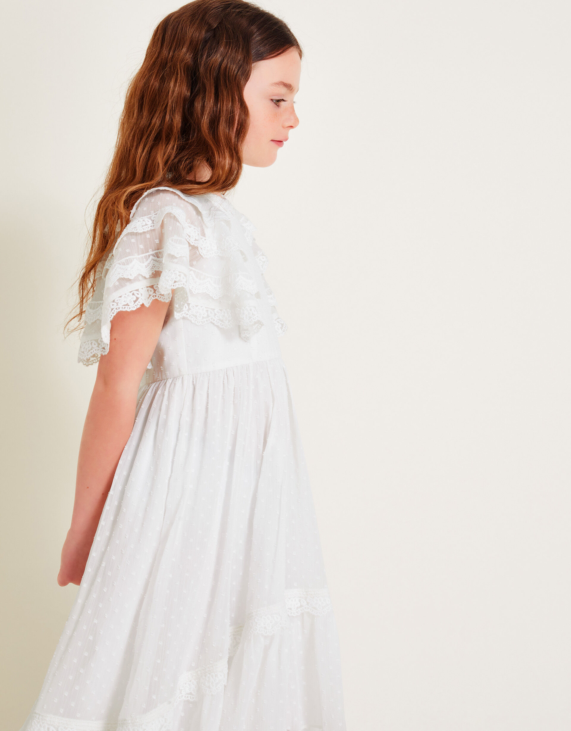 Lilibet Boho Dress Ivory | Girls' Dresses | Monsoon US.