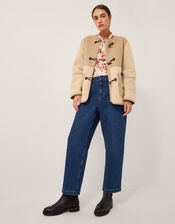 Teri Borg Duffle Jacket, Natural (STONE), large