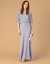 ARTISAN Holly Floral Maxi Dress, Blue (BLUE), large