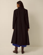 Katie Military Coat, Black (BLACK), large