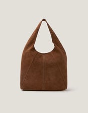 Dana Suede Hobo Bag, , large
