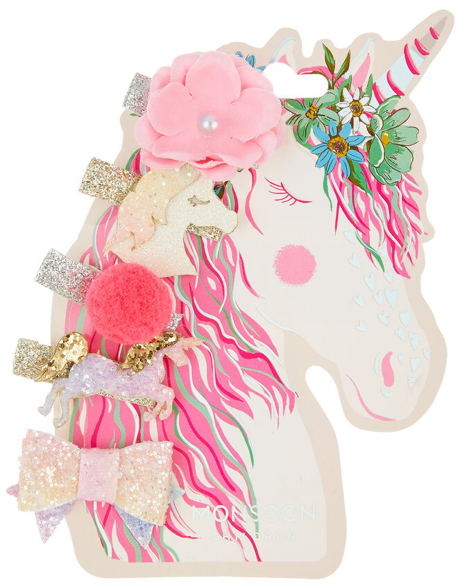 Misty Unicorn Hair Clips, , large