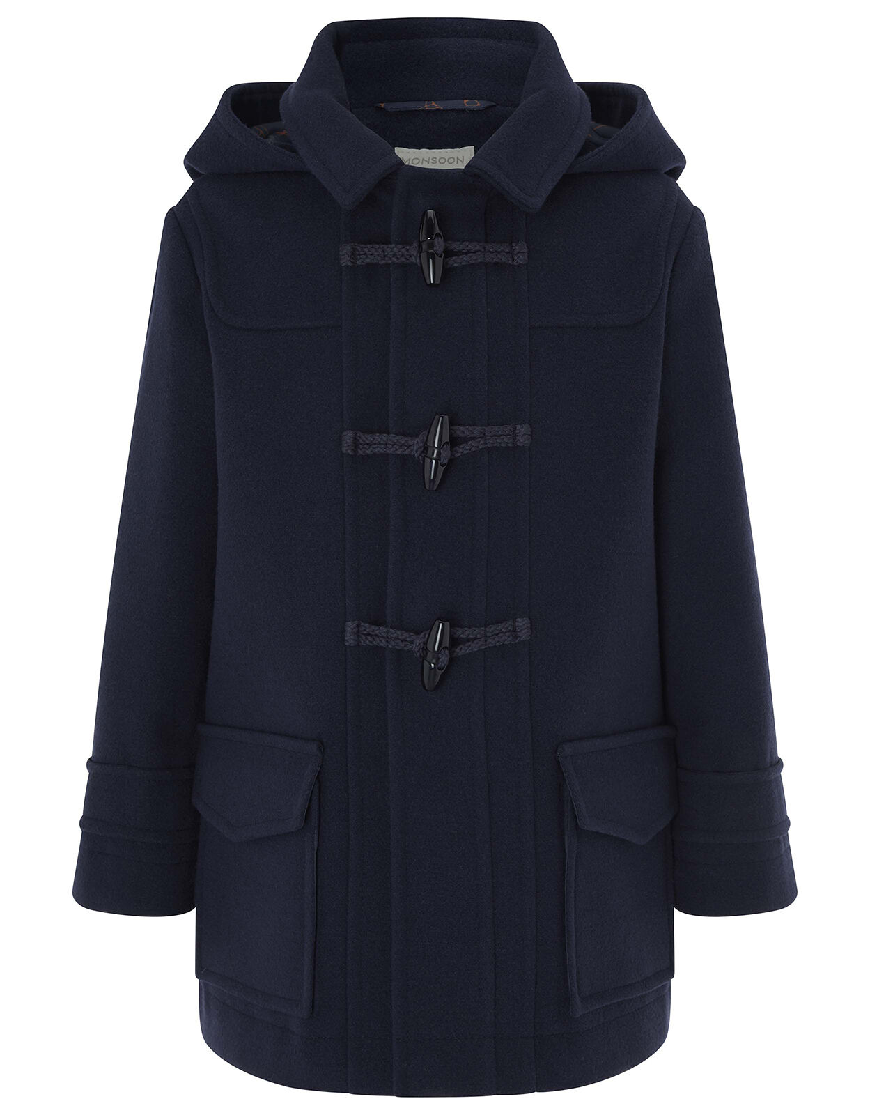 Dylan Duffle Coat Blue