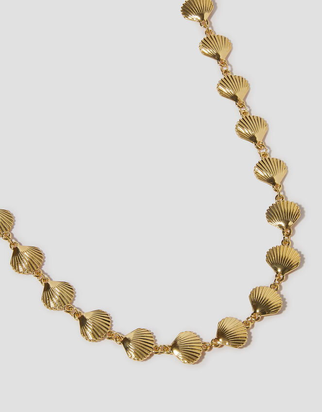 Scallop Shell Necklace, , large