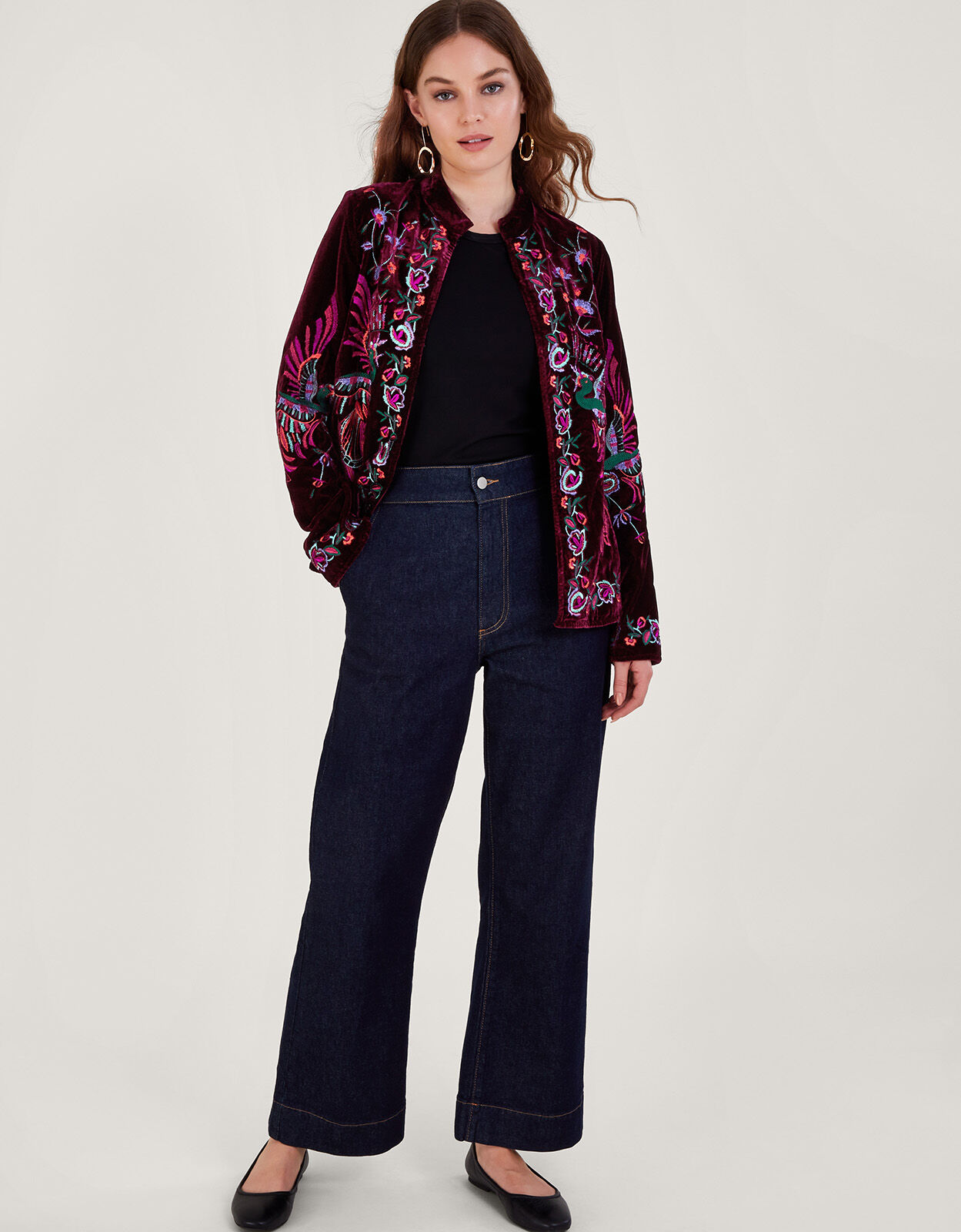 Monsoon outlet velvet jacket