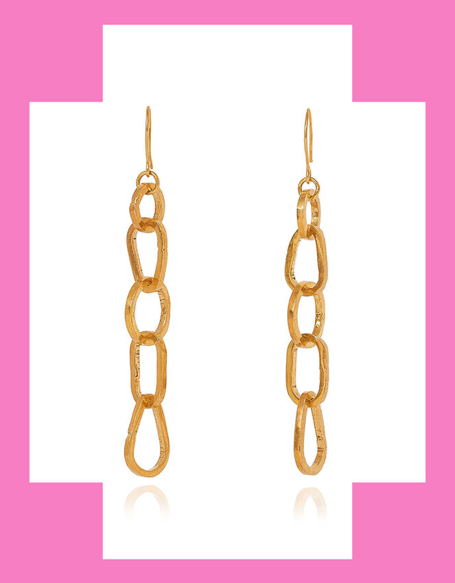 Pippa Small Zarrah Chain Earrings, , large