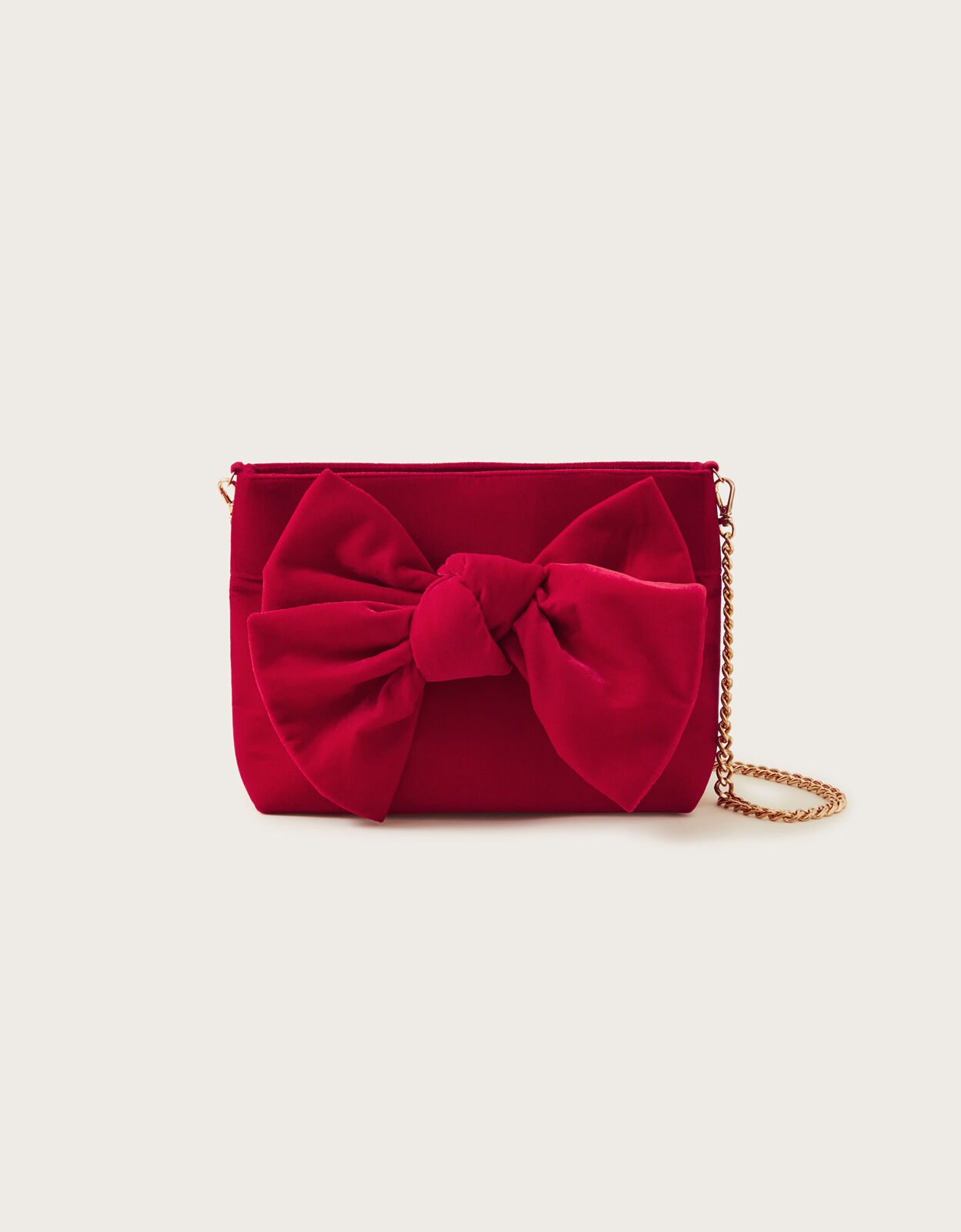 Red bow bag clearance