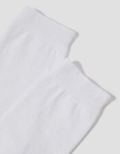Plain Socks, White (WHITE), large