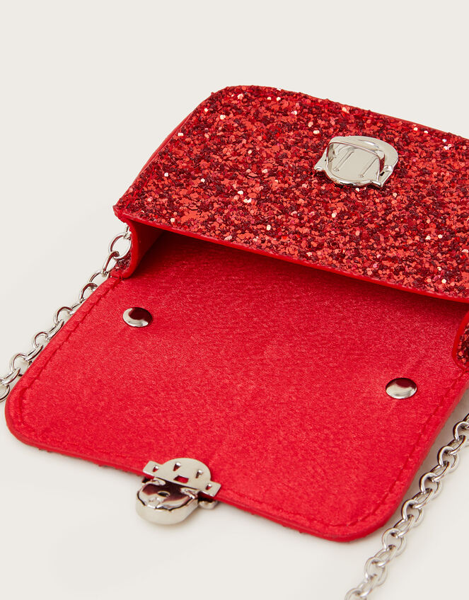 Glitter Mini Bag, Red (RED), large