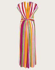 Elise Stripe Maxi Dress, Pink (PINK), large