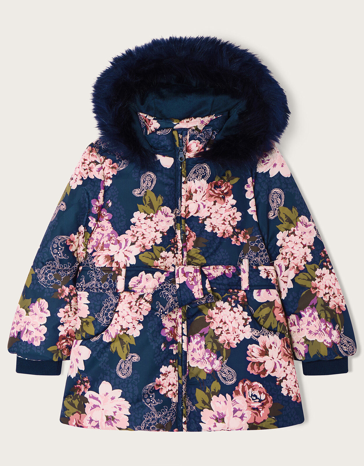 Girls floral coat online