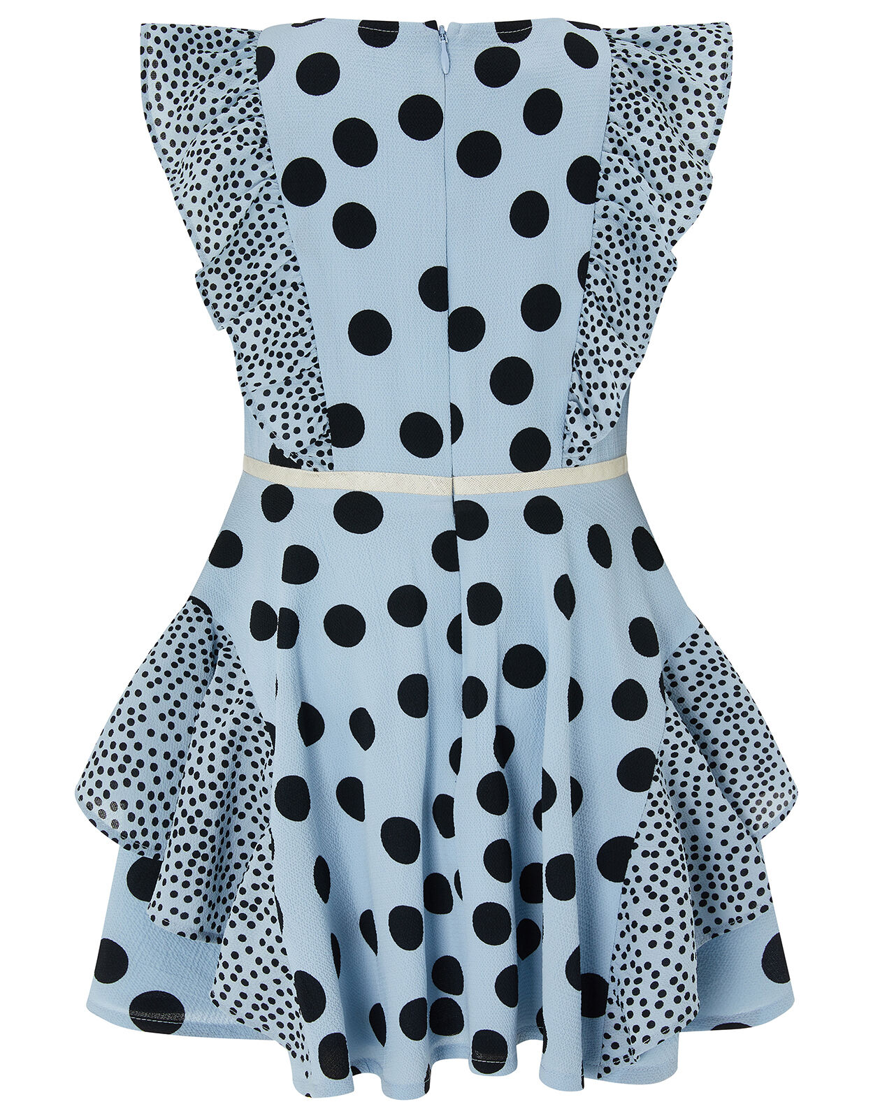 Rene Spot Dress Blue Girls Dresses Monsoon Global