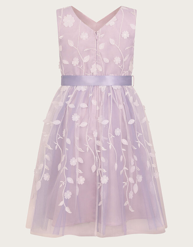 Phillipa 3D Petal Dress, Purple (LILAC), large