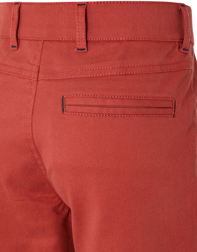 Rufus Shorts with Dinosaur Trim, Red (RED), large